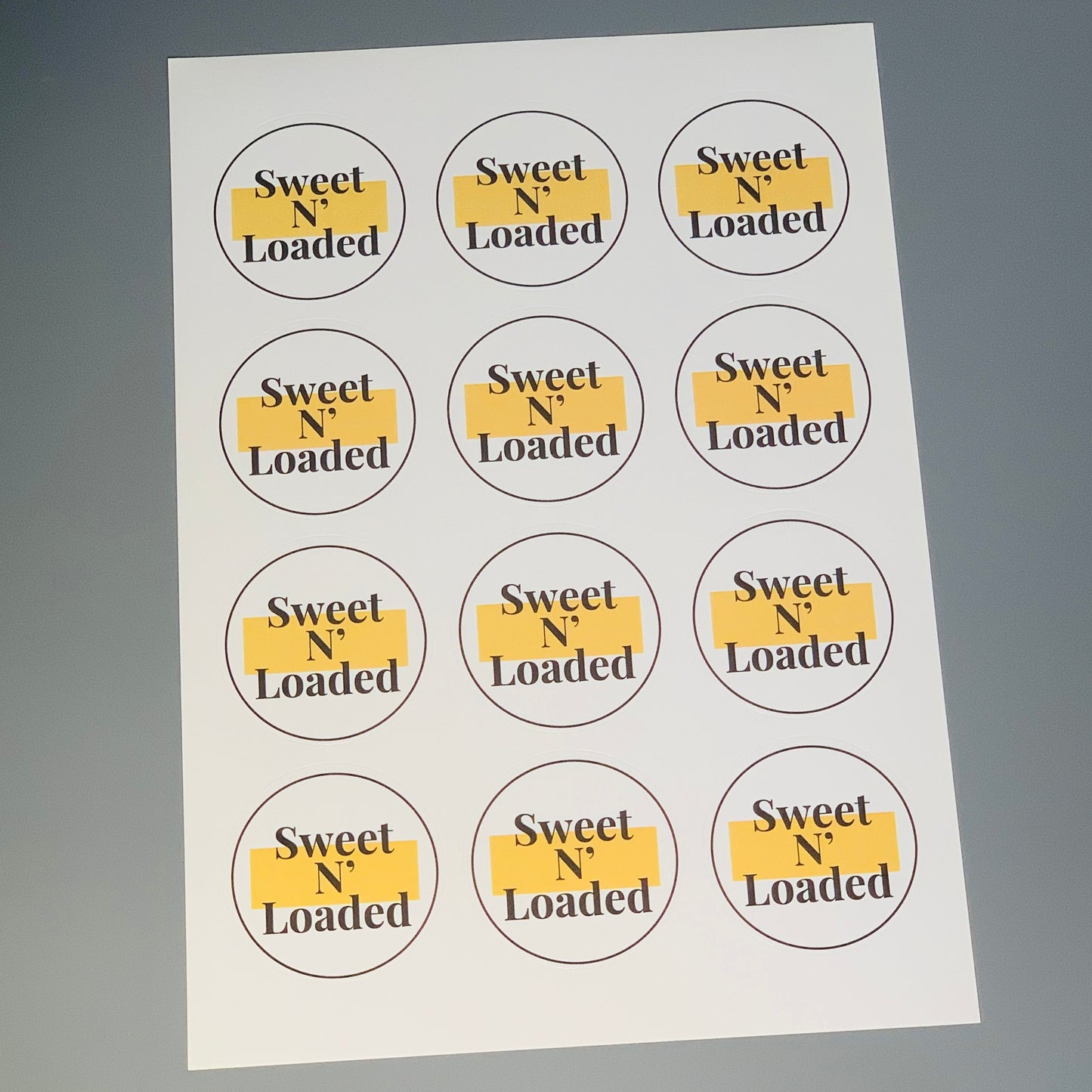 Circle Shape Stickers