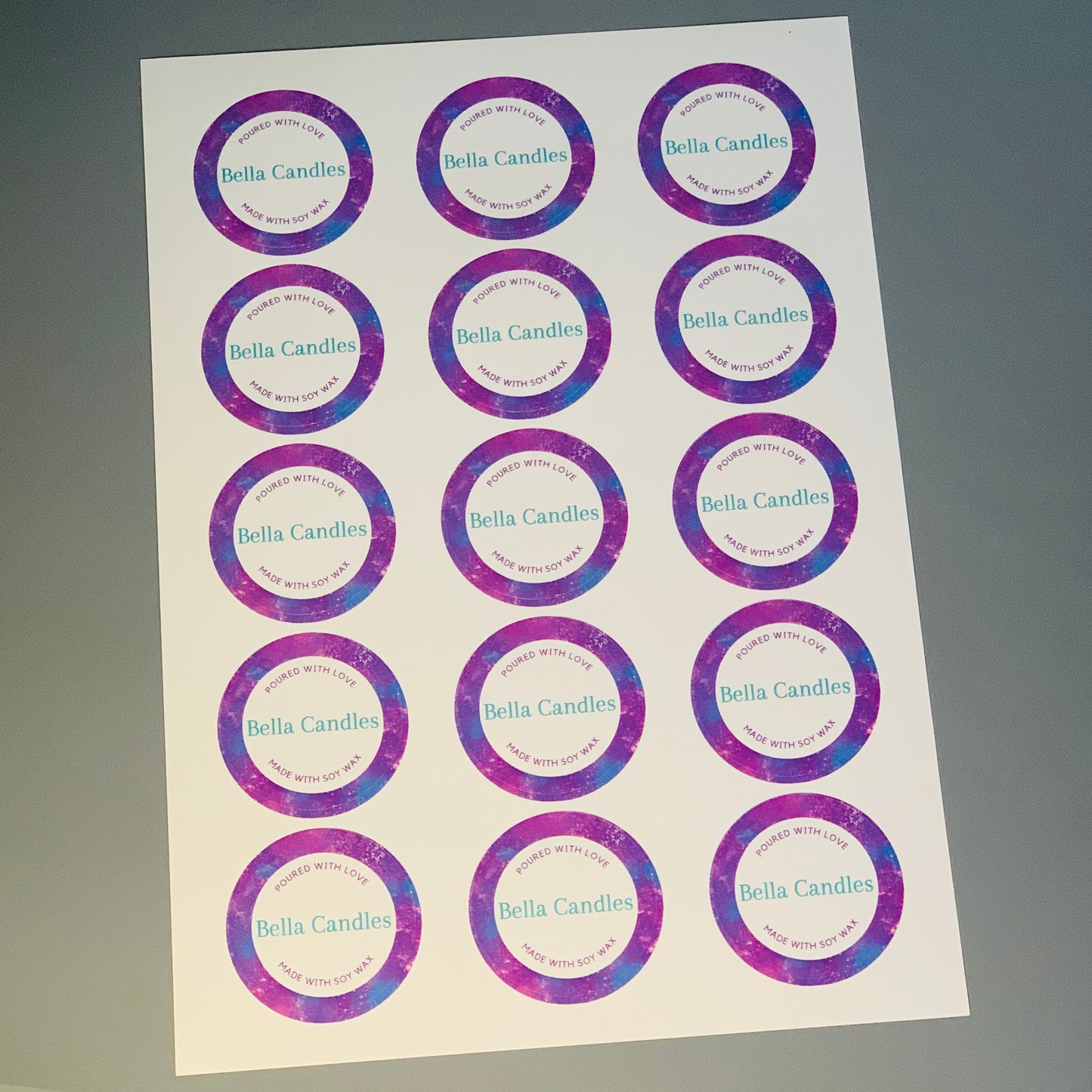 Circle Shape Stickers