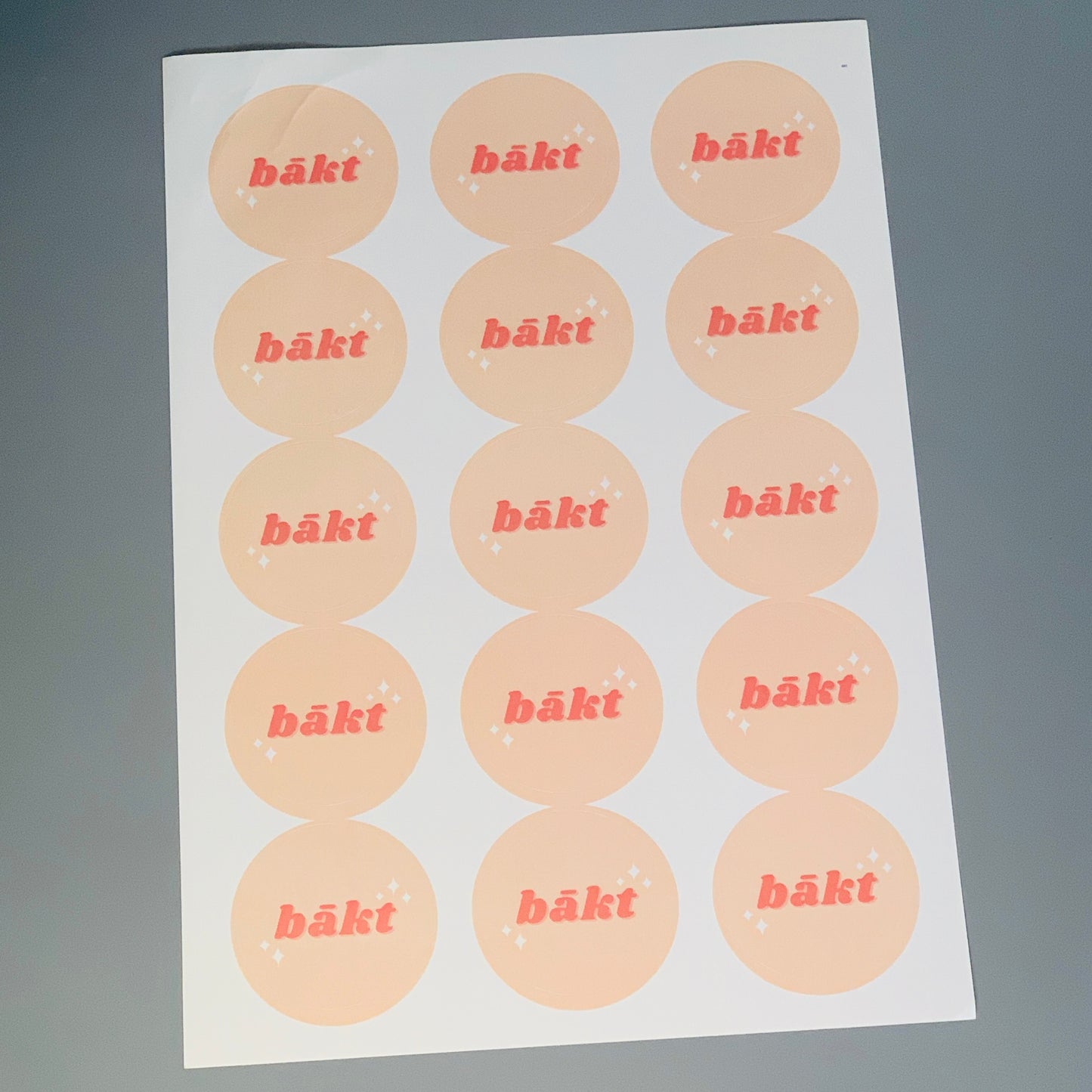 Circle Shape Stickers