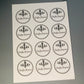 Circle Shape Stickers