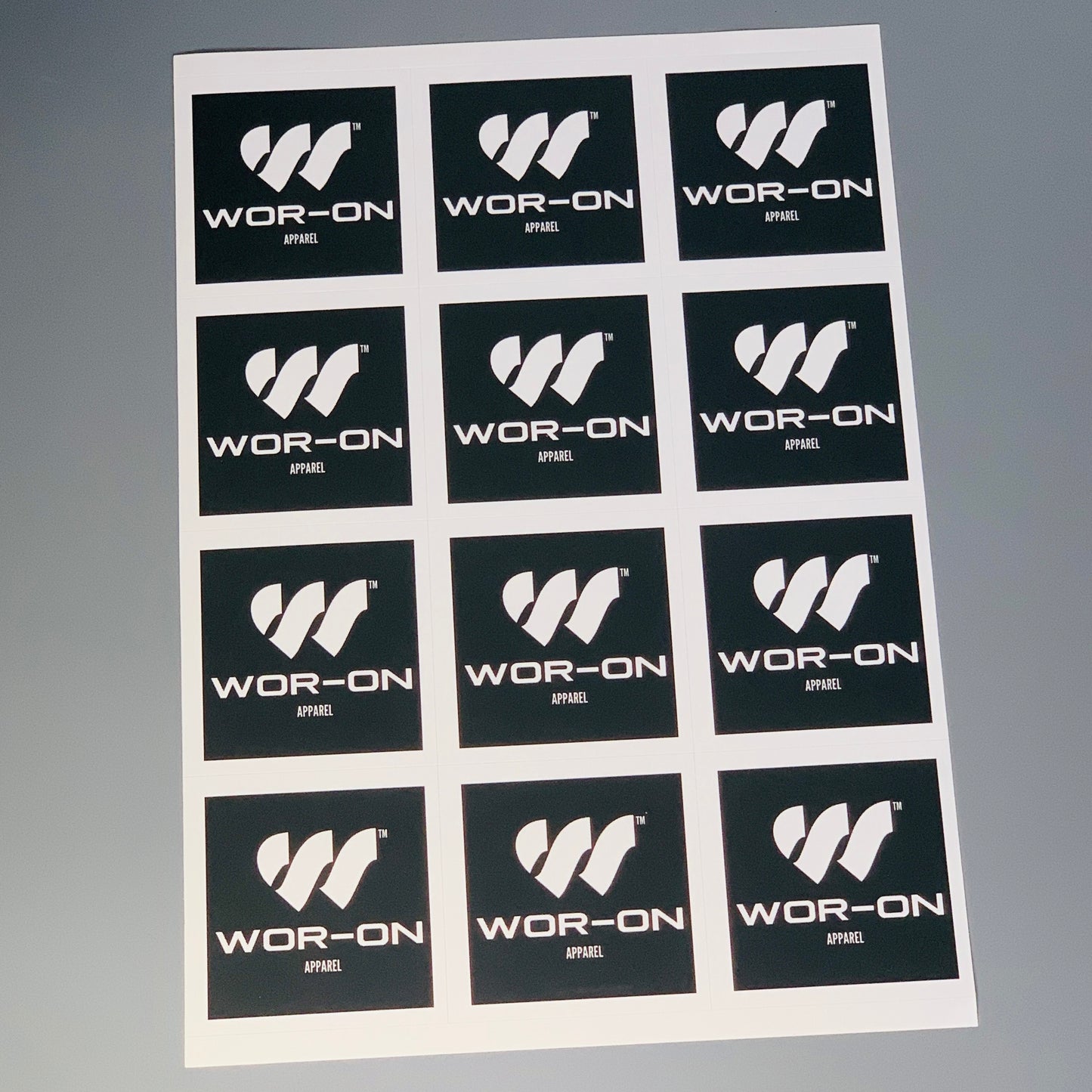 Square Shape Stickers