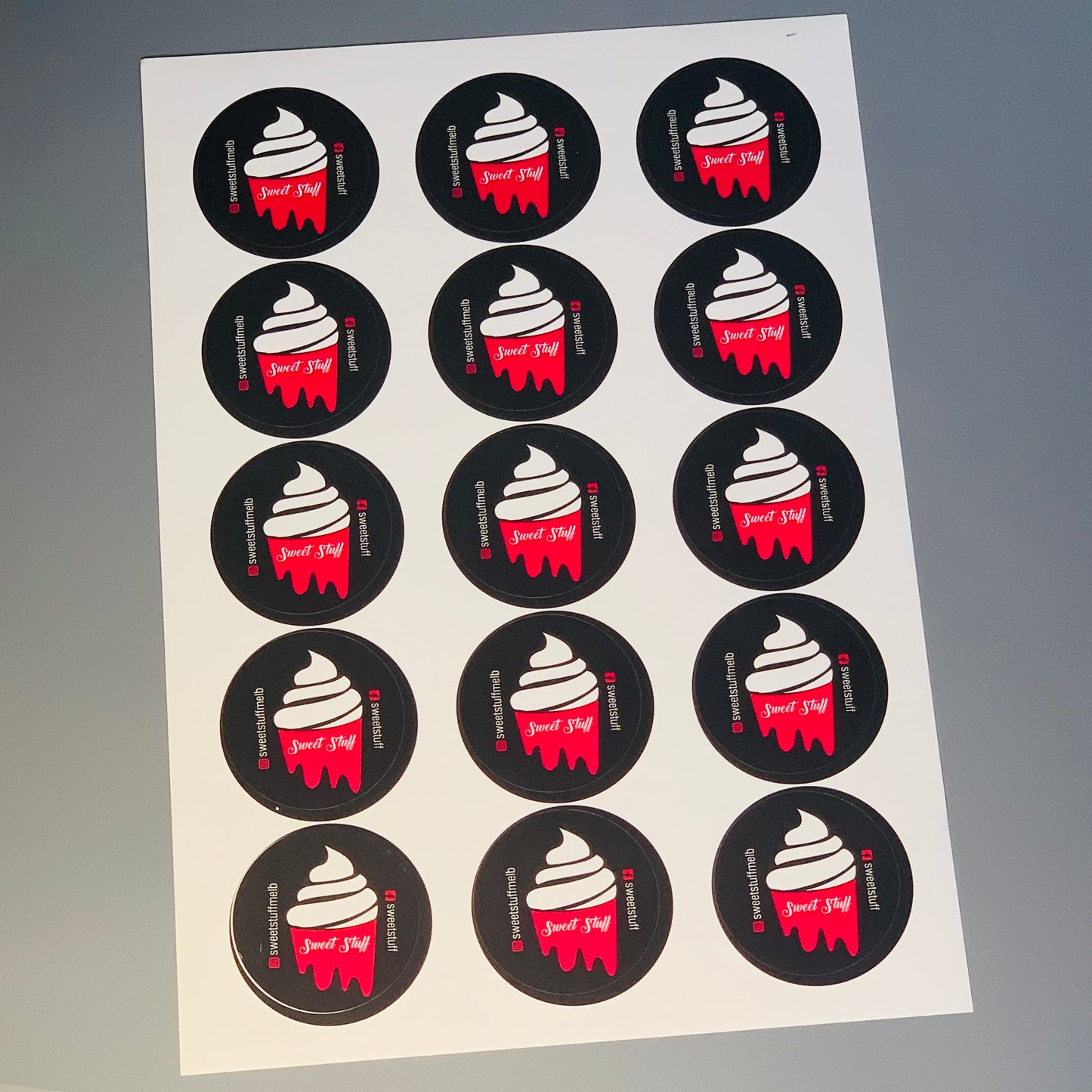 Circle Shape Stickers